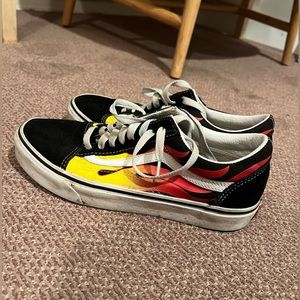 Flame vans